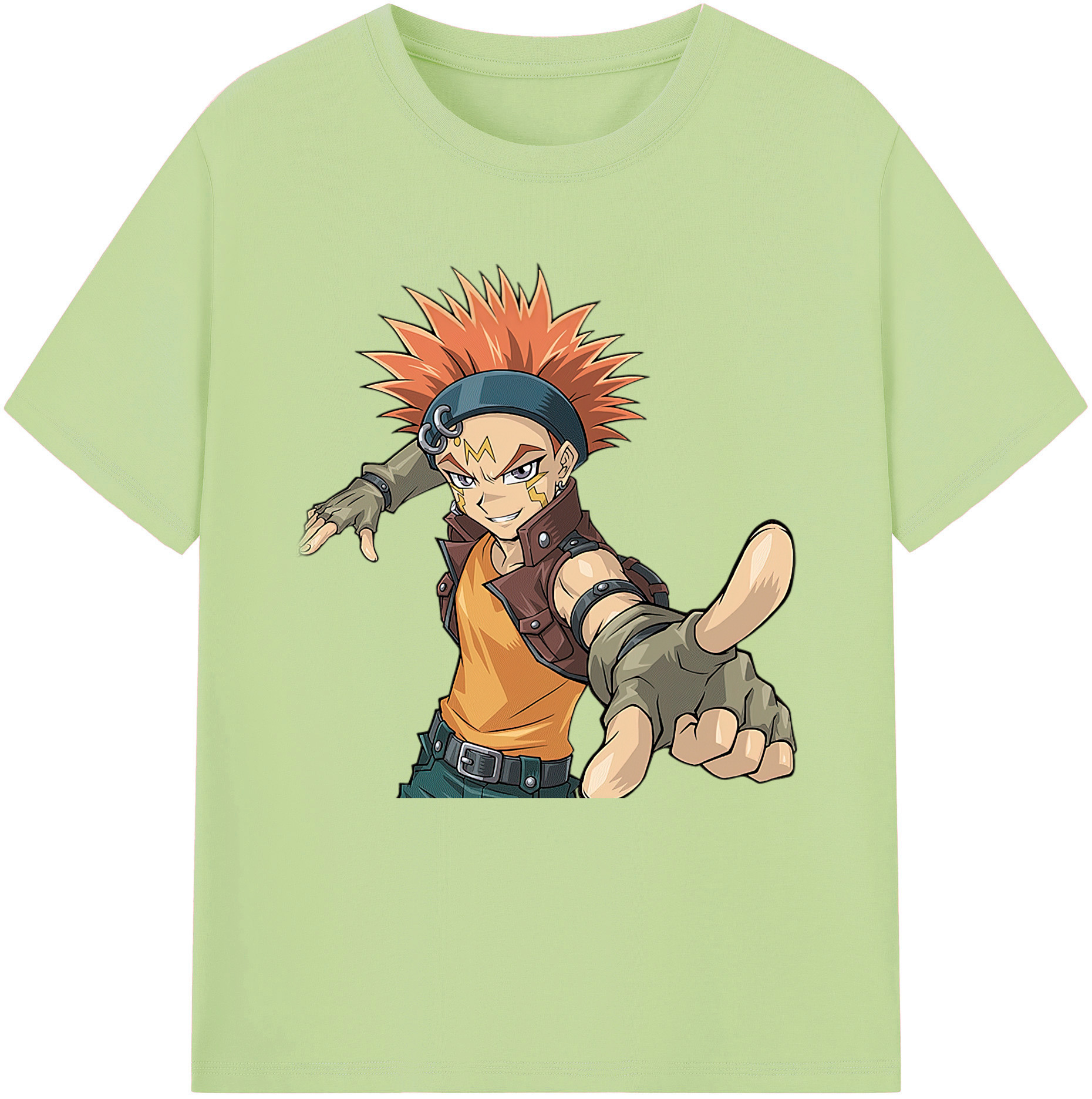 （画像用） 遊☆戯☆王 Yu-Gi-Oh! 綿100％半袖Tシャツ（フロントプリント）